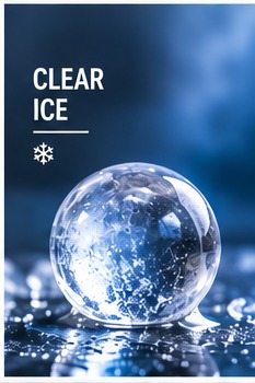 Bayrak Buz clear ice küre buz ürünü