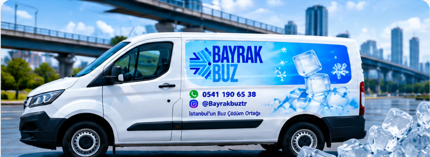 Bayrak Buz teslimat aracı